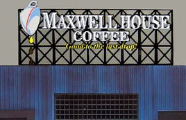 O/HO Miller Engineering Maxwell House Coffee Billboard 4181 - MPM Hobbies