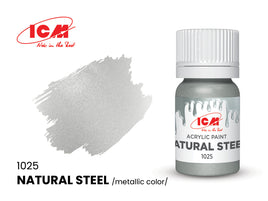 ICM Acrylic Paint Natural Steel (12 ml) 1025
