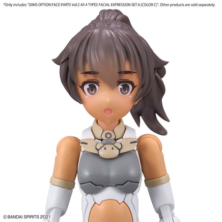 Bandai 30MS Option Face Parts Facial Expression Set 6 [Color C] 2568055