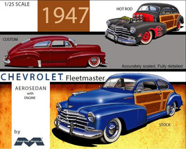 1/25 Moebius 1947 Chevy Fleetmaster Aerosedan 2301 - MPM Hobbies