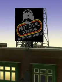 N/Z Miller Engineering Billboard Natty Boh 338845 - MPM Hobbies