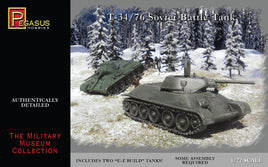 1/72 Pegasus T-34/76 Soviet Battle Tanks 7661