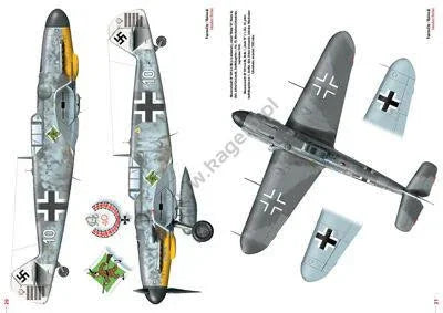 Kagero Publishing Messerschmitt Bf 109 F-G Book 55005