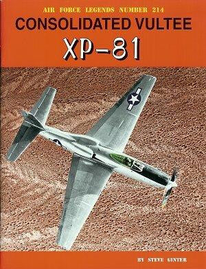 Ginter Books - Consolidated Vultee XP-81 214