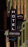 N/HO Miller Engineering Medium Left Hotel/Motel Series 68821-L - MPM Hobbies