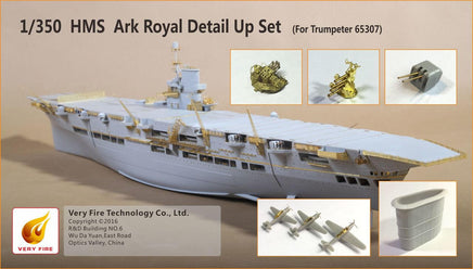 1/350 Veryfire Ark Royal Super Detail Up Set for Trumpeter/Merit 350004