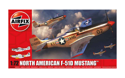 1/72 Airfix North American F-51D Mustang A02047A