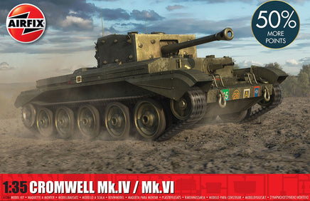 1/35 Airfix Cromwell Mk.IV/Mk.VI Plastic Model Kit A1384
