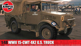 1/48 Airfix WWII RAF 15-cwt 4 x 2 G.S. Truck Plastic Model Kit