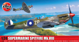 1/24 Airfix Supermarine Spitfire Mk.VIII Plastic Model Kit A17002