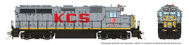 HO Rapido EMD GP40 (DC/Silent): KCS: #3151 w/Extended Range DB 40040