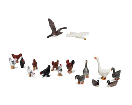 HO Woodland Scenic Accents Geese and Chickens A1968