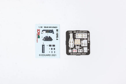 1/48 Eduard Bf 109E-4 SPACE for EDUARD 3DL48049