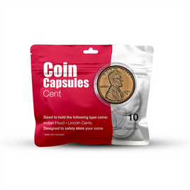 Whitman Coin Capsules - Cents (10 Count) 4538