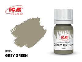 ICM Acrylic Paint Grey Green (12 ml) 1035