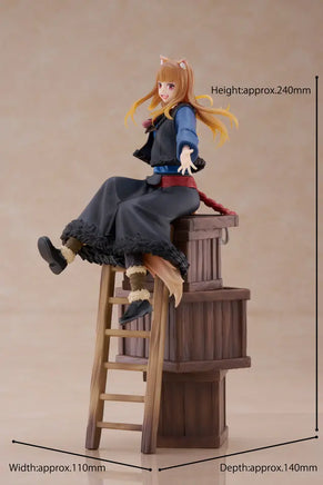 Taito Spice and Wolf: MERCHANT MEETS THE WISE WOLF DRESSTA Statue Figure - Holo 40315