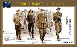 1/35 Riich Road to Victory (WWII British Leader Set) 35023