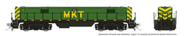HO Rapido EMD GP40 Mother+Slug (DC/DCC/Sound): MKT - Green & Yellow: #226 + #501 40517