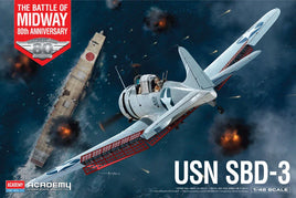 1/48 Academy USN SBD-3 The Battle of Midway 80th Anniversary 12345 - MPM Hobbies