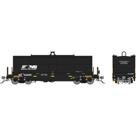 HO Rapido Greenbrier Coil Car: Norfolk Southern - Black: 6-Pack #1 - 168003