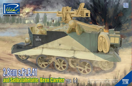 1/35 Riich 2.8cm s.Pz.B.41 auf Selbstfahrlafette Bren Carrier 731 (e) 35031