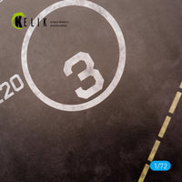 1/72 Kelik HMS Victorious front Lift 1960s Base - Acrylic 3 mm (280 x 180 mm) (170 g) KS72015