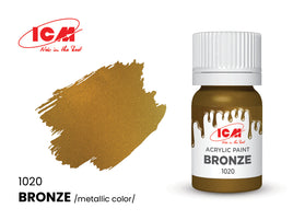 ICM Acrylic Paint Bronze (12 ml) 1020