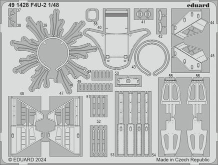1/48 Eduard F4U-2 for MAGIC FACTORY 491428