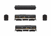 HO Broadway Ltd EMD F9/F7 A/B NS 4270/4275 Tuxedo Scheme A-Unit Paragon4 Sound/DC/DCC Unpowered B 9700