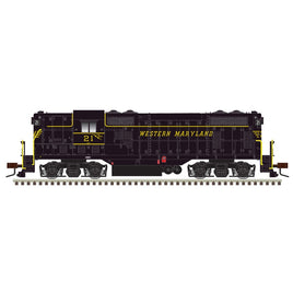 HO Atlas GP7 Silver Western Maryland 23 (Black/Yellow) 10003941