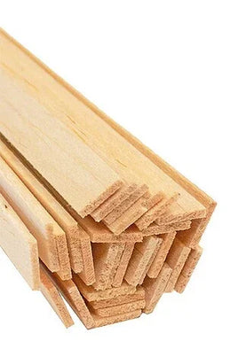 Bud Nosen Balsa Stick 3/32" x 3/4" x 36 (20/pkg) 1028