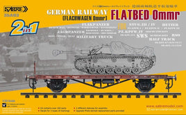 1/35 Sabre Model German Railway FLATBED Ommr (2 in 1) 35A03
