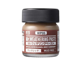 Mr. Hobby - Mr. Weathering Paste Mud Red WP05