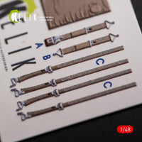 1/48 Kelik P-51H Mustang interior 3D decals for Modelsvit kit K48059