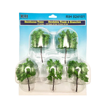 Rock Island Deciduous Trees 3.6" 5pcs 24101