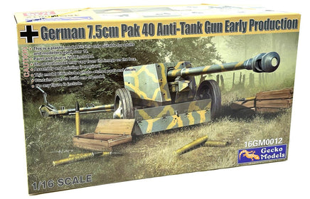 1/16 Gecko Models German 7.5cm Pak 40 Anti-tank Gun (Early Production) 16GM0012