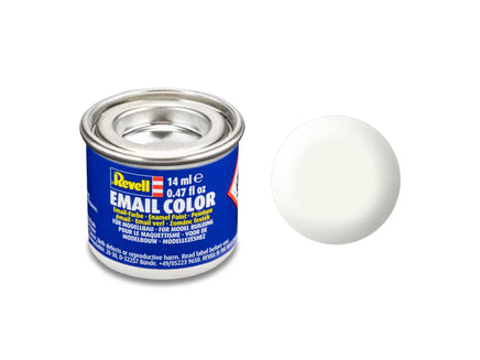 Revell Email Color Enamel Paint 14ml - Silk "White" (RAL 9010) 32301