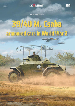 Kagero Publishing 39/40M. Csaba Armoured Cars in World War 2 Book 88009