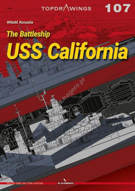 Kagero Publishing The Battleship USS California Book 07107