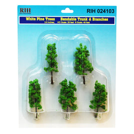 Rock Island White Pine Trees 3.6" 5pcs 24103