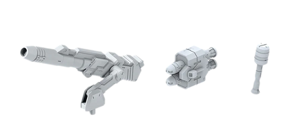 1/144 Bandai Builders Parts HD-29 MS Cannon 01 2254283
