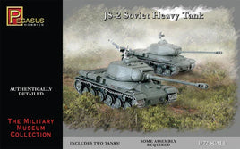 1/72 Pegasus Russian JS-II Tanks 7669