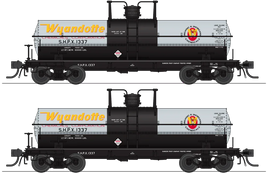 HO Broadway Ltd 6,000 Gallon Tank Cars Wyandotte Chemicals (2-Pack) 6469
