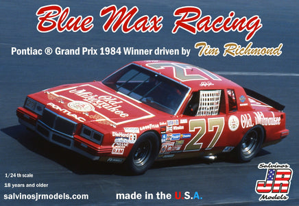 1/24 Salvino Blue Max Racing 1984 Grand Prix Driven by Tim Richmond 15906