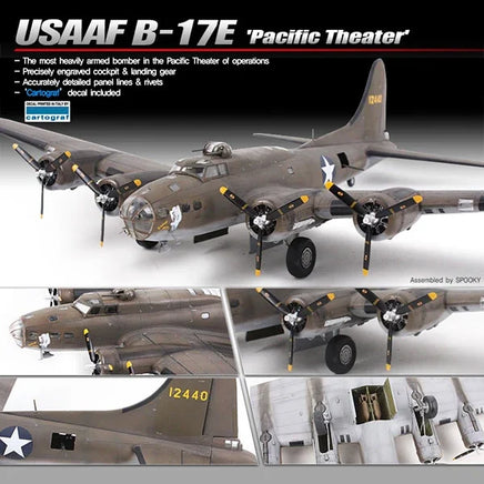 1/72 Academy USAAF B-17E "Pacific Theater" 12533