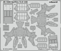 1/48 Eduard Spitfire Tr.9 Set 491550