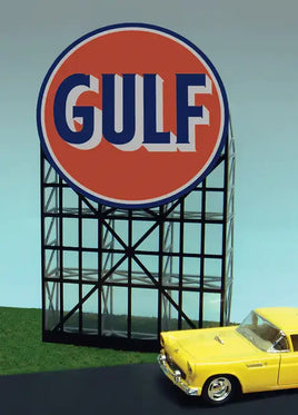N/HO Miller Engineering Gulf Roadside Billboard 6082 - MPM Hobbies