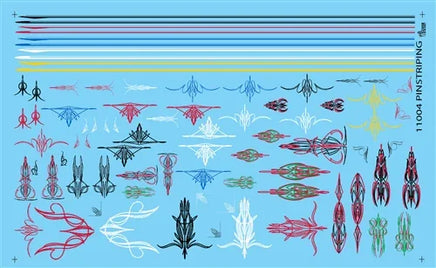 1/24-1/25 Gofer Pinstriping Decal Sheet 11004