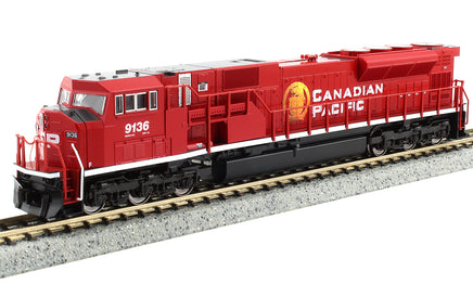 N Kato EMD SD90/43MAC Canadian Pacific "Golden Beaver" #9136 w/Pre-Installed DCC + Sound 176-5626-S