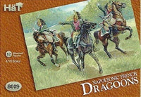 1/72 Hat Industries Napoleonic Wars French Dragoons 8009
